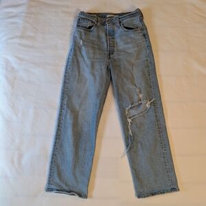 Levi's Straight Jeans in Light Blue